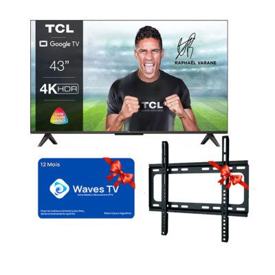 Téléviseur TCL 43″ Smart P735 GOOGLE UHD 4K