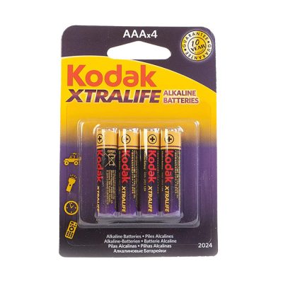 Piles Kodak Max 4 Pack 1.5v -Alkaline Batteries