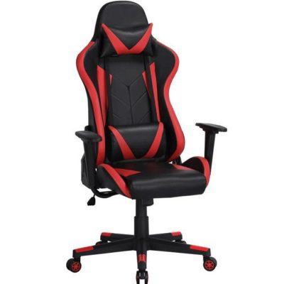 Chaise Pilote Gaming Rouge