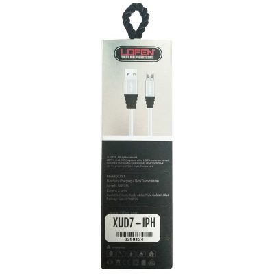 Cable USB Iph pour chargeur LDFEN – XUD-7