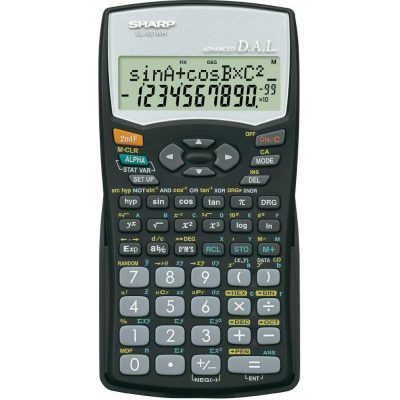 Calculatrice Scientifique EL-531WH-BK / Noir