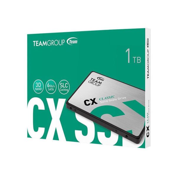 Disque Dur Interne TEAM GROUP CX2 1TO SSD 2.5'' SATA III