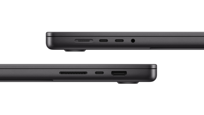 Apple MacBook Pro M3 2023 18Go 512Go SSD noir sidéral