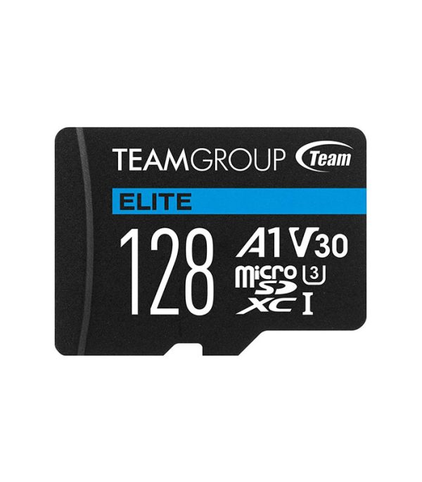 carte mémoire TeamGroup 128 Go Elite Micro Sdxc UHS-I A1 V30