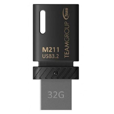 CLÉ USB TEAM GROUP M211 32GO USB 3.2 TYPE C – NOIR