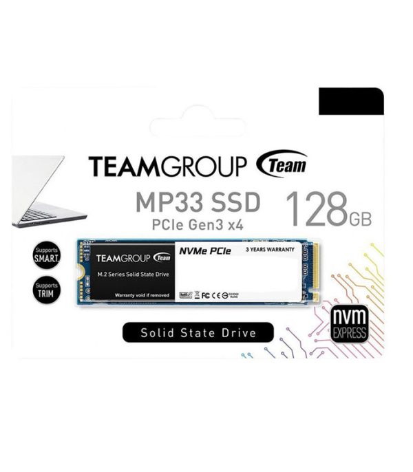 Disque dur interne SSD Team Group M.2 128GO MP33
