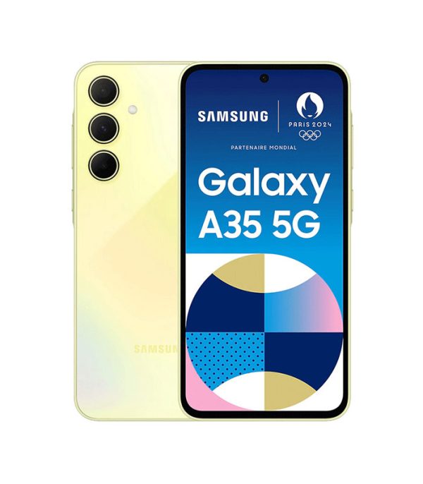 smartphone Samsung Galaxy A35 5G 8Go 128Go jaune Tunisie