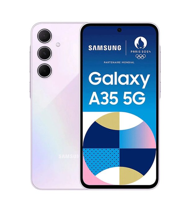 smartphone Samsung Galaxy A35 5G 8Go 128Go violet Tunisie