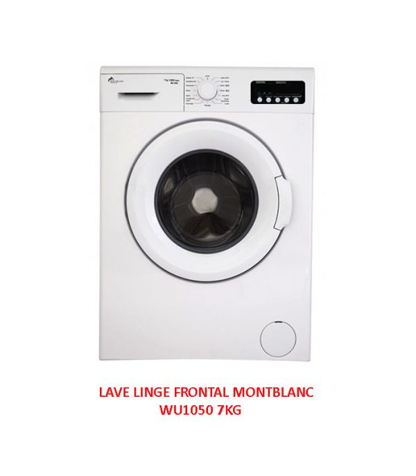 Lave Linge Frontal MONTBLANC WU1050 7kg - Blanc