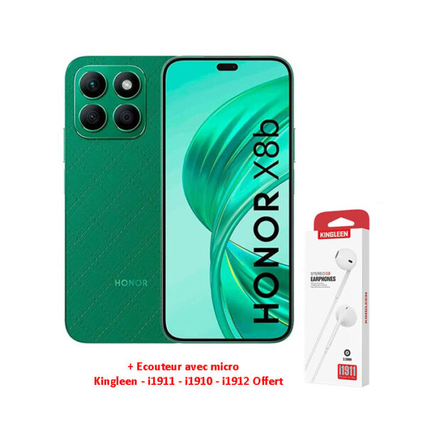 smartphone Honor X8B vert