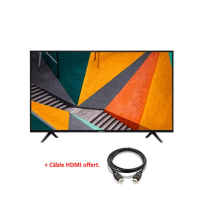 TÉLÉVISEUR HISENSE 43A4200G 43″ UHD ANDROID SMART TV – NOIR