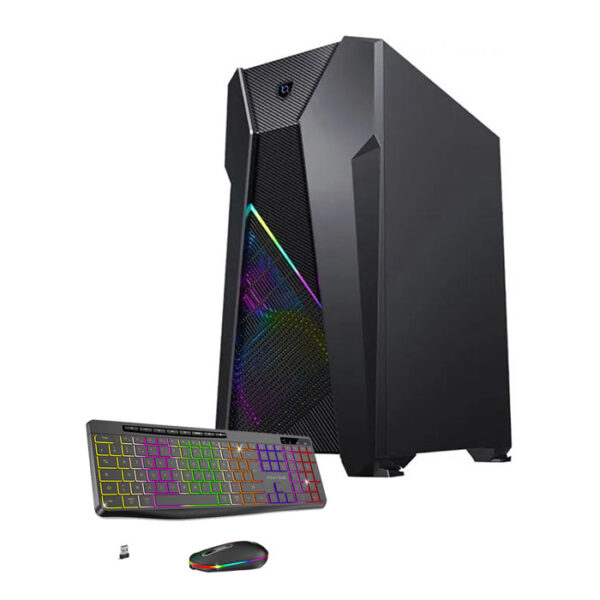 PC de bureau gamer JMB / boîtier AQIRYS CANOPUS Black