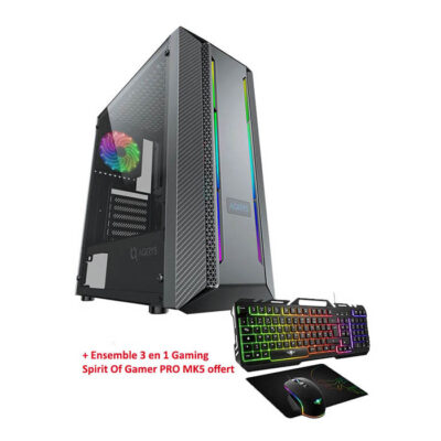 PC DE BUREAU GAMER JMB I5-12400F 8GO 250GO SSD RTX 5050 8GO
