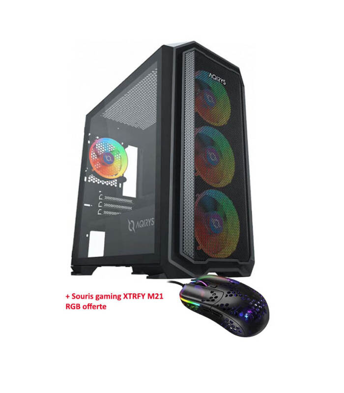 PC de bureau gamer JMB / boitier SOG AQIRYS Wezen